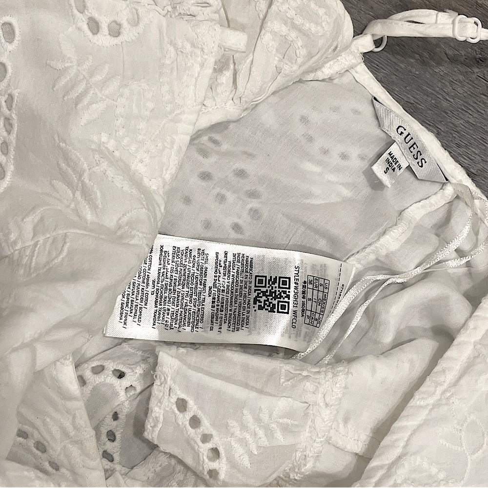 GUESS Arielle Cotton Eyelet Top & Skirt Set - Picture 5 of 7